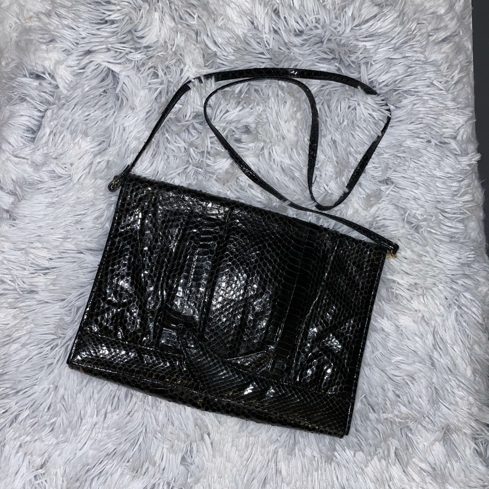 Mary Ann Rosenfeld Snakeskin Crossbody